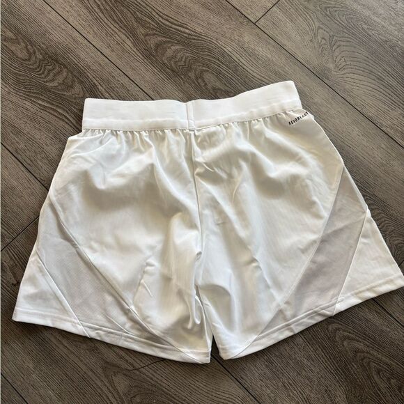 Adidas White Athletic Shorts - Picture 2 of 5